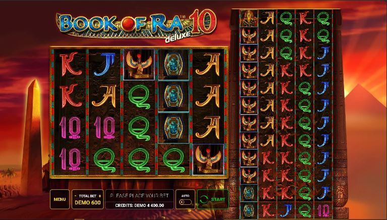 Book of Ra 10 Deluxe kostenlos spielen