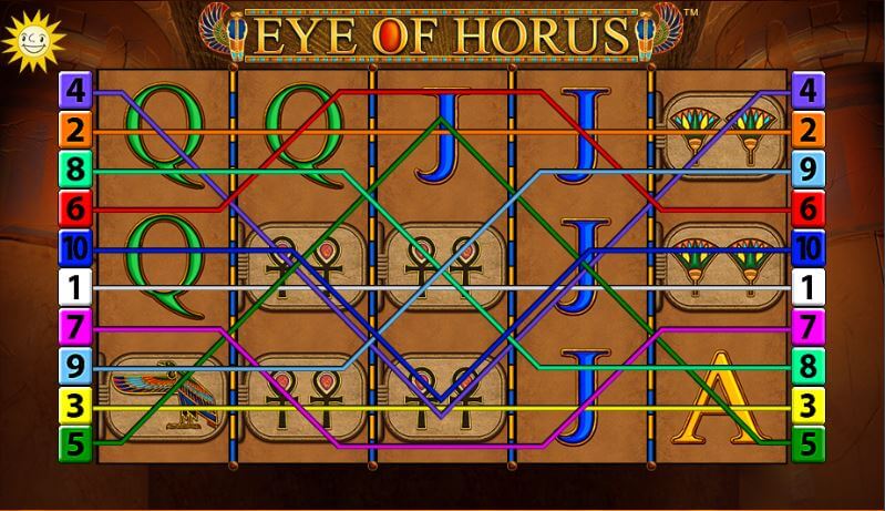 Eye of Horus im Casino spielen