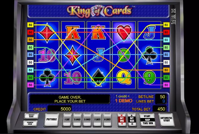 King of Cards im Casino spielen