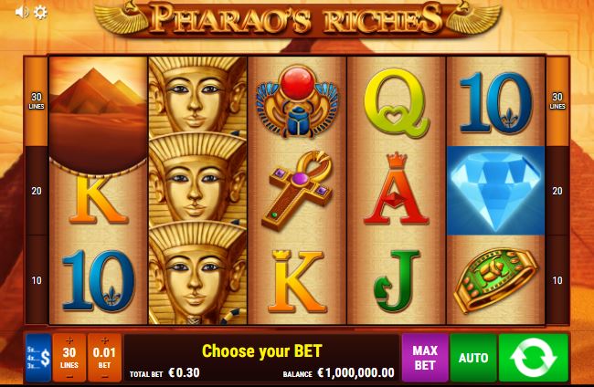 Pharaos Riches kostenlos spielen