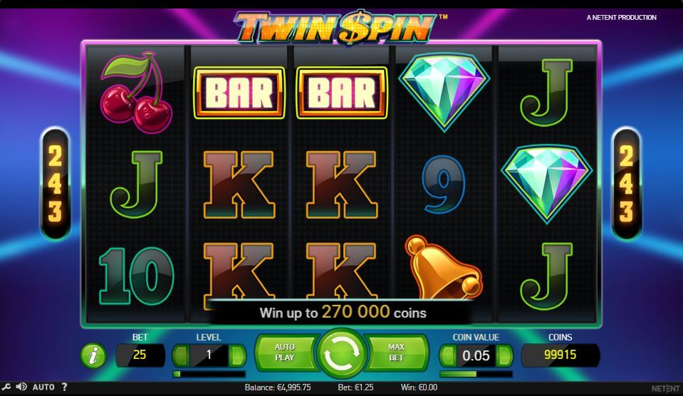 Twin Spin kostenlos spielen